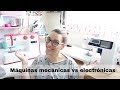 Máquinas de coser mecánicas vs electrónicas   Alfa Practik 9 vs Alfa 2190