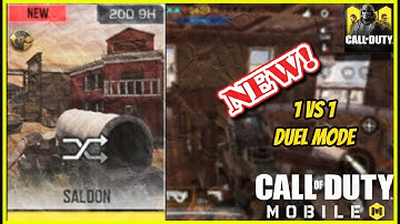 *NEW* Saloon Map + "1v1" DUEL MODE in Call of Duty Mobile!