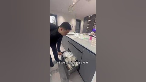 Tủ bếp inox cánh kính DOMINO – Vì sao gia chủ thông minh đều chọn?