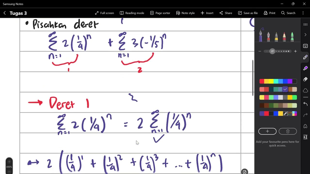 Matematika 2 - No. 2 Tugas 3
