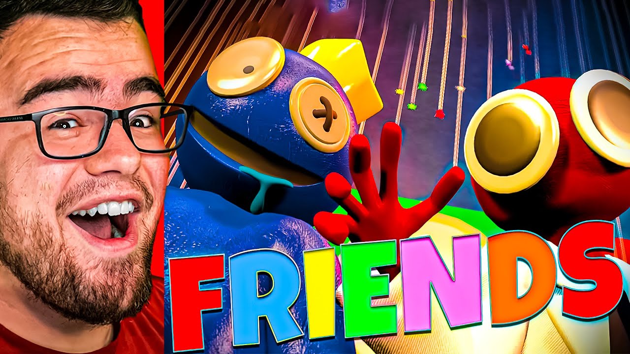 Reacting to RAINBOW FRIEND The Rap Song!