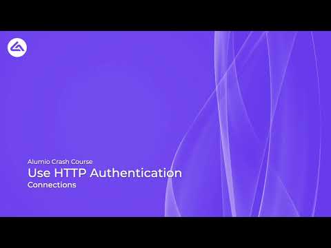 Incoming Connections - Configure HTTP Authentication