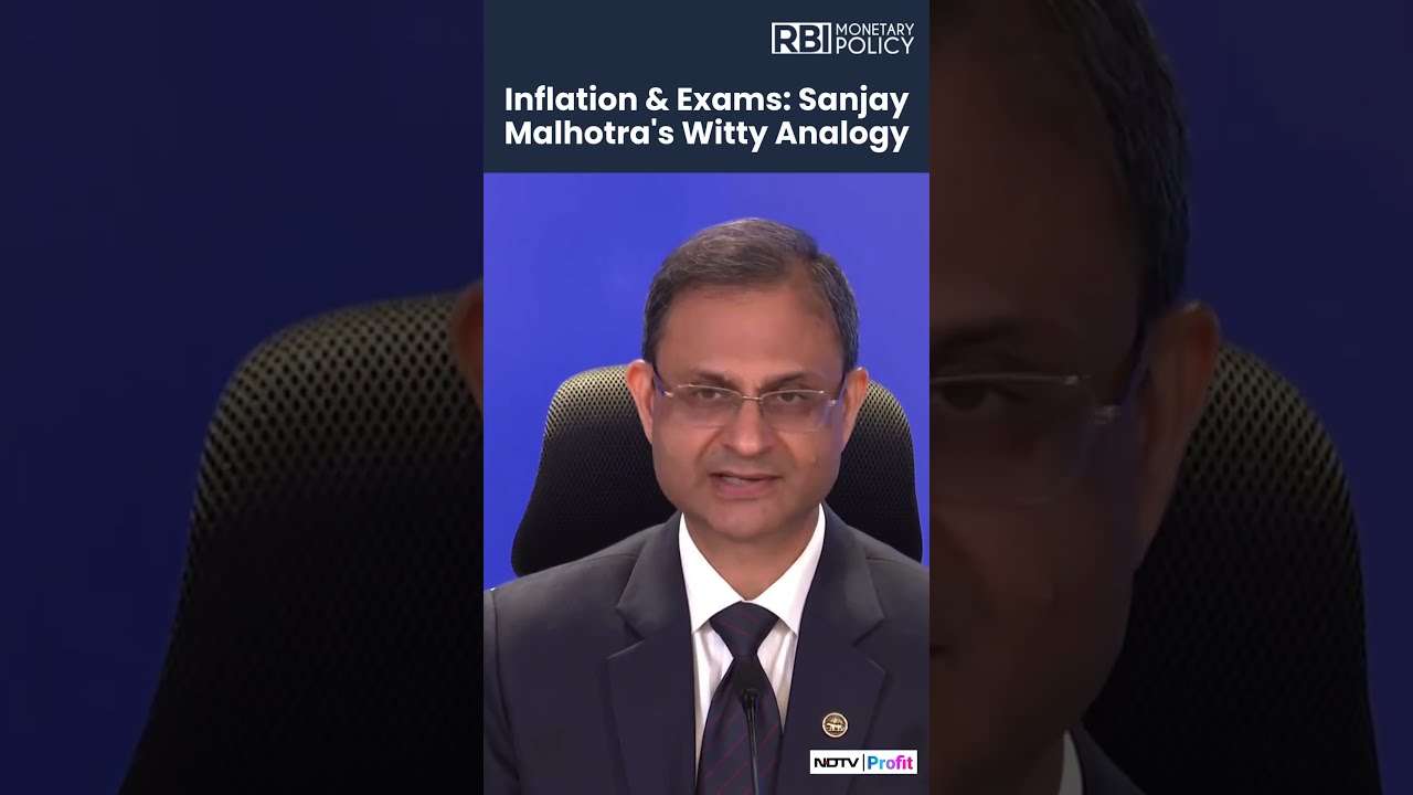 Inflation Exams RBI Governor Sanjay Malhotra S Witty Analogy Rbi