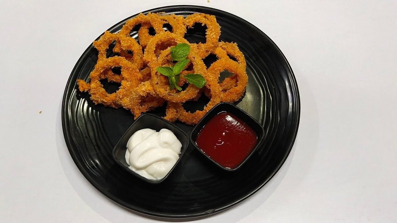 Crispy Onion Ring Recipe Panko Fried Crispy Onion Ring Recipe How