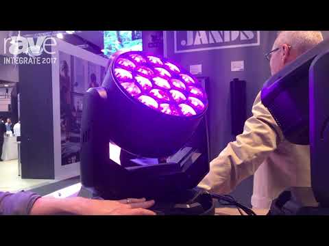 Integrate 2017: Robe Features Its Robe Spiider Moving Head Washlight on the JANDS Stand