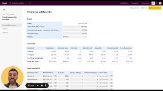 Employee Equity Tracker - Tutorial