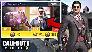 UNBOXING THE NEW “Hired Muscle Crate” in COD Mobile l Season 3 Tokyo Escape!