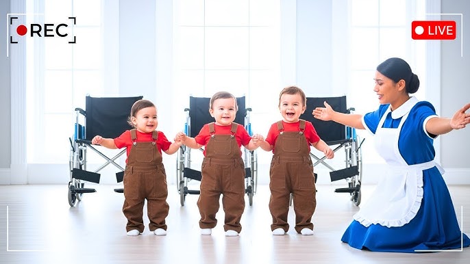 EL MILLONARIO INSTALÓ UNA CÁMARA PARA VIGILAR A SUS TRILLIZOS PARALIZADOS — LO QUE VIO LO DEJÓ EN... - YouTube