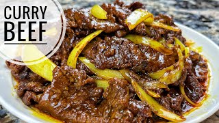Curry Beef Stir Fry | Flavorful And Tender Beef