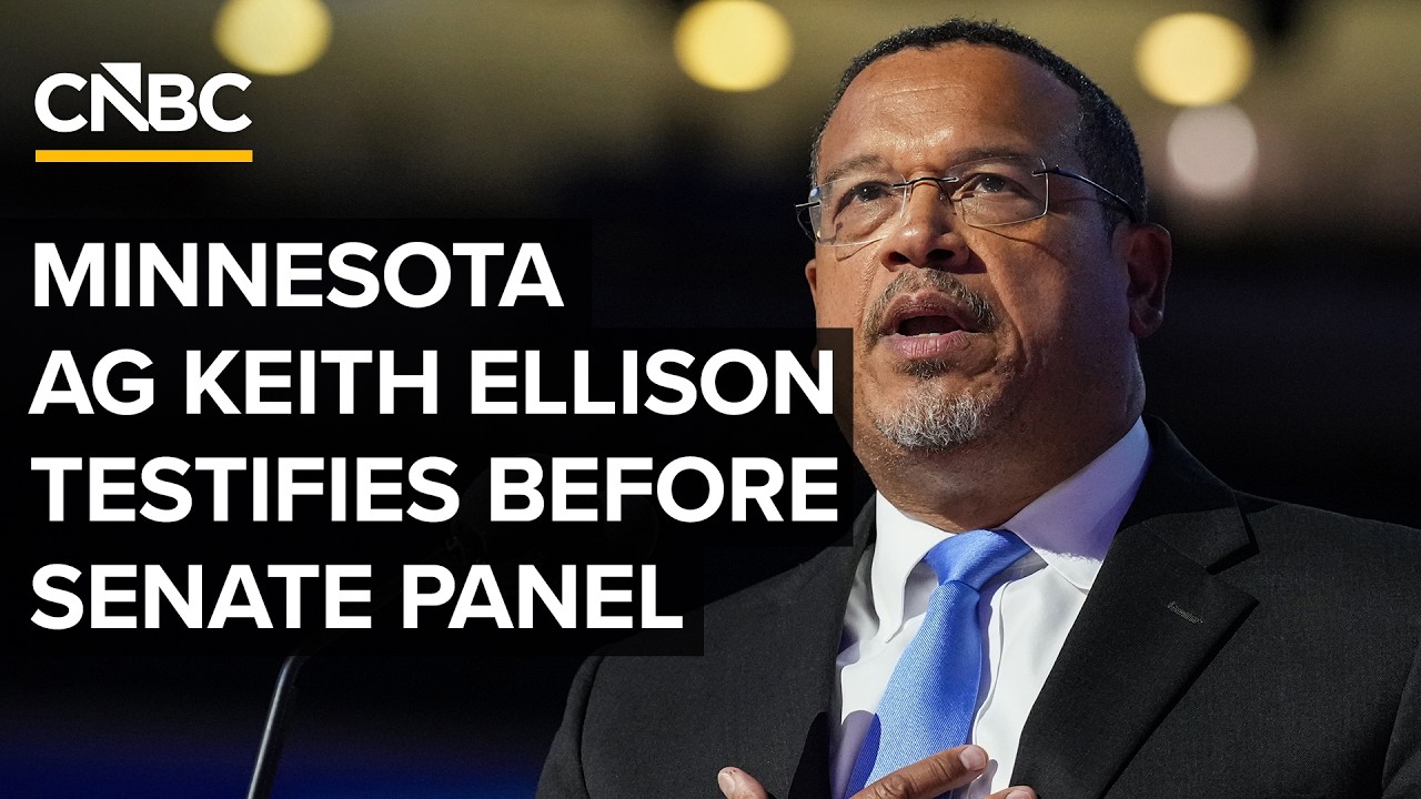 Minnesota AG Keith Ellison tesifies before Senate panel at oversight hearing — 2/12/26