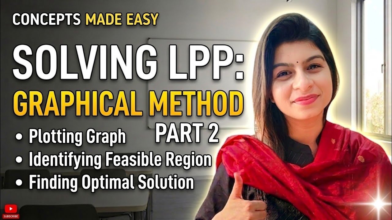 Lesson 4-Linear Programming Graphical Method | Minimization Problem ...
