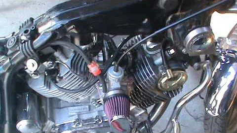 single carb on my xv1000