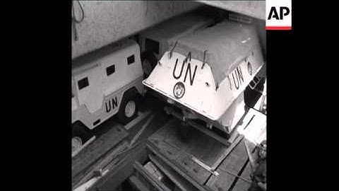 CAN177 UN TROOPS ARRIVE IN CYPRUS