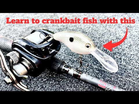 Want to LEARN how to Crankbait Fish.Throw this bait