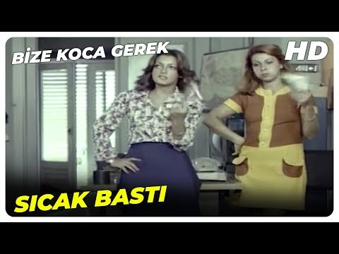 Bize Koca Gerek - Kızlar, Patrondan İzni Kopardı! | Eski Türk Filmi