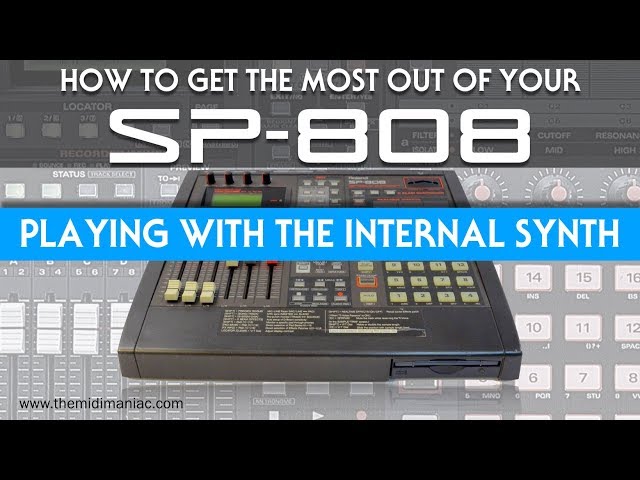 SP-808: Be amazed! The Synthesizer of the Roland SP-808 - YouTube