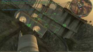 BF2: Stunt Flying into the Tube (attempt #2)