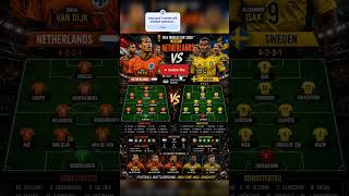 👑 VAN DIJK'S ORANGE ARMY VS ISAK'S SWEDEN!