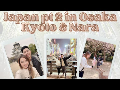 Japan pt 2- Osaka, Kyoto & Nara