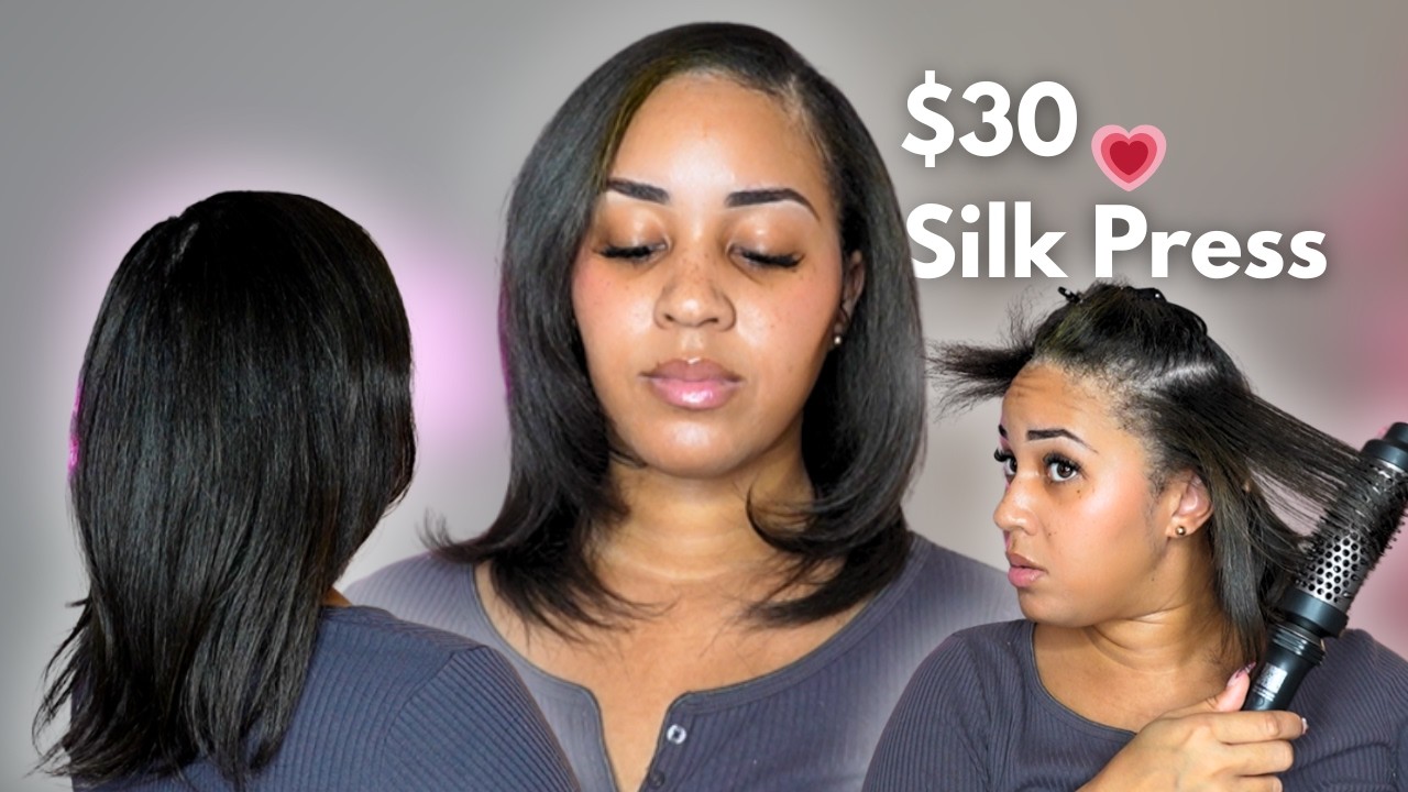 Выпрямление шелка БЕЗ утюжка?! С помощью инструмента за 30 долларов 🔥