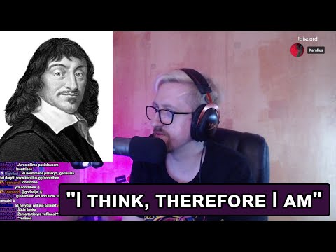 Video: Mąstyti, vadinasi, egzistuoti. Rene Descartes: „Aš galvoju, vadinasi, esu“