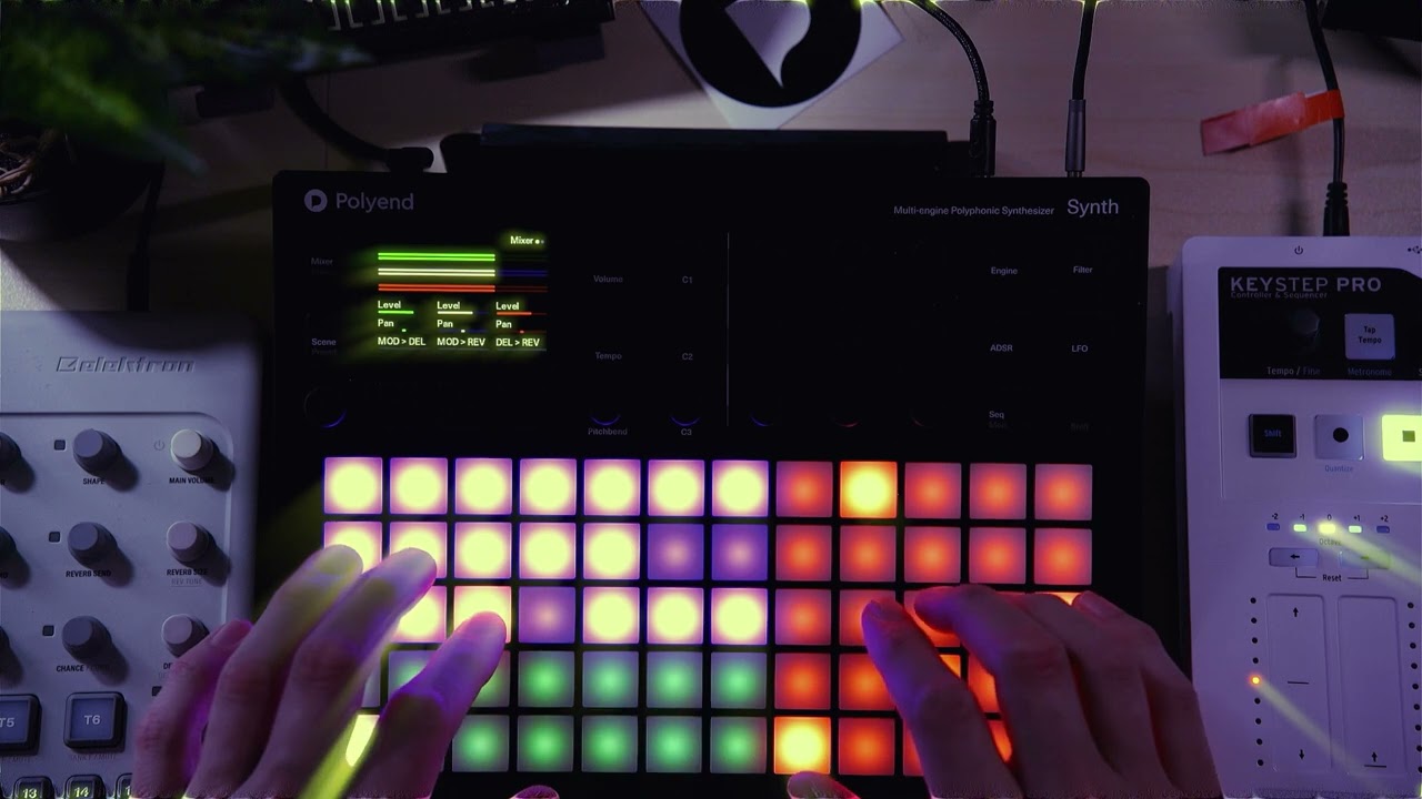 Polyend Synth SOLO LoFi Outsider Synthwave Jam