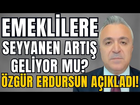 Emekli maaşlarına seyyanen zam gelecek mi? Özgür Erdursun açıkladı! #haber #sondakika