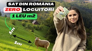 Teren cu 1 LEU mp. Sat de-o frumusețe ireală unde NU MAI LOCUIEȘTE NIMENI! Gresia,Prahova