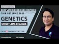 COMPLETE LIFE SCIENCE REVISION | CSIR NET JUNE 2020 | GENETICS | STRUCTURAL CHANGES