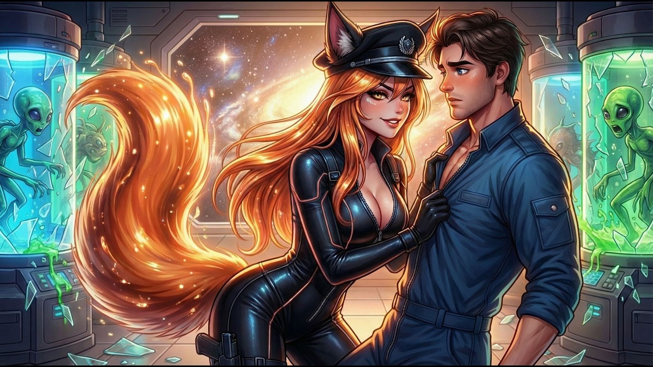 I Refused To Kiss The Fox Admiral — She Bit Me And Now I Am Her Mate Forever | Sci-Fi Stories