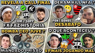 FX FAZ HISTORIA CAMPEAO ! PIOR DESEMPENHO NOISE ! TIME DEU KILL NFA ? CEO JUVE SERA PRESO ?