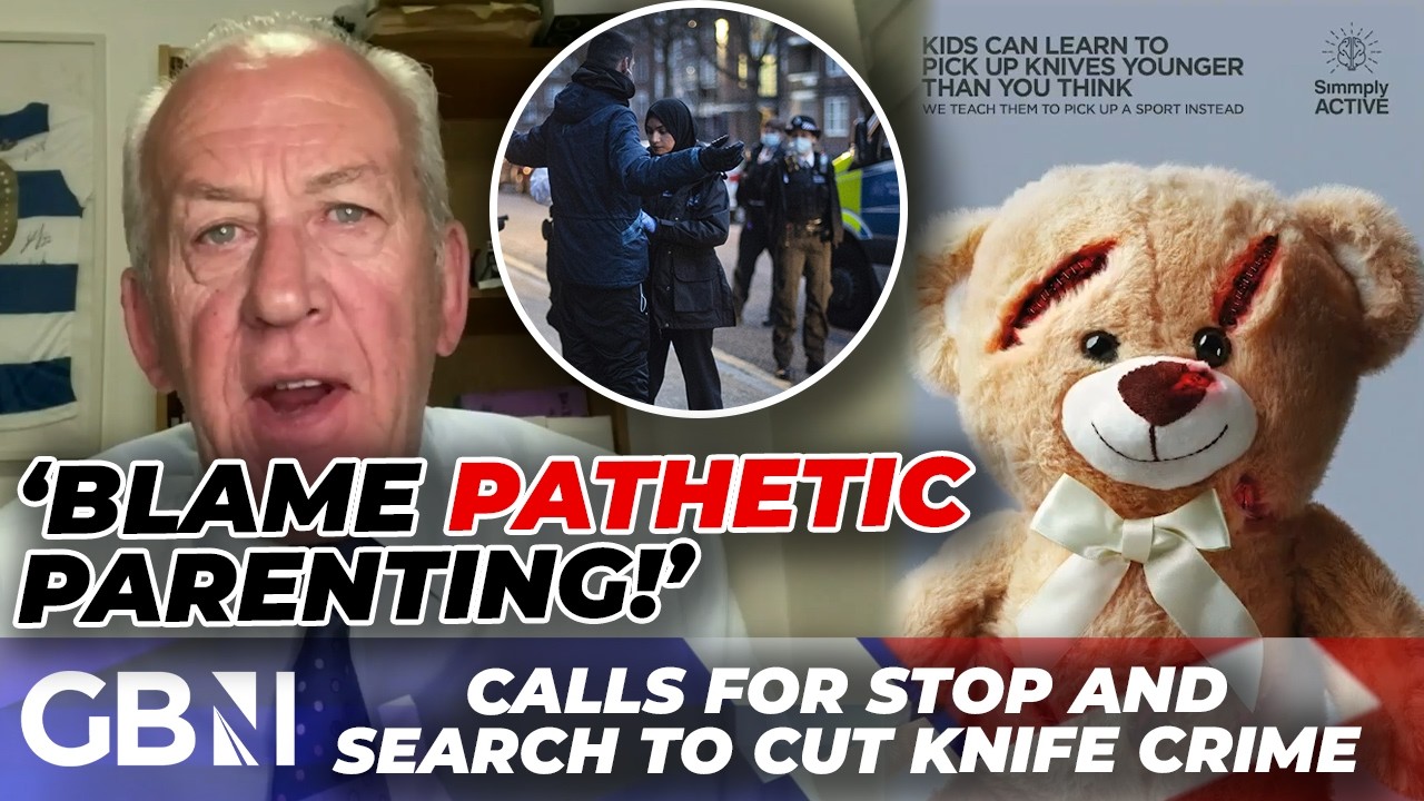 Peter Bleksley DEMANDS police use stop and search to cut knife crime amid child safety warnings Peter Bleksley DEMANDS police use stop and search to cut knife crime amid child safety warnings