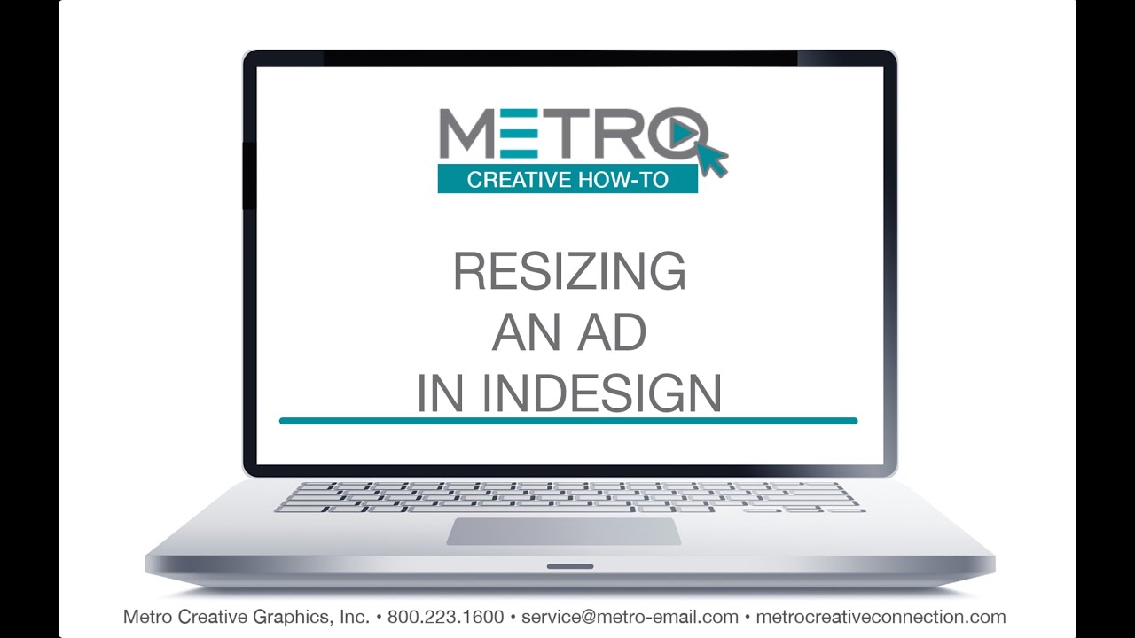 Creative How-To: Resizing ads in Adobe InDesign - YouTube
