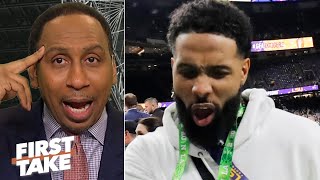 Stephen A. refuses to defend Odell Beckham Jr.: 'I’m completely annoyed with him' | First Take