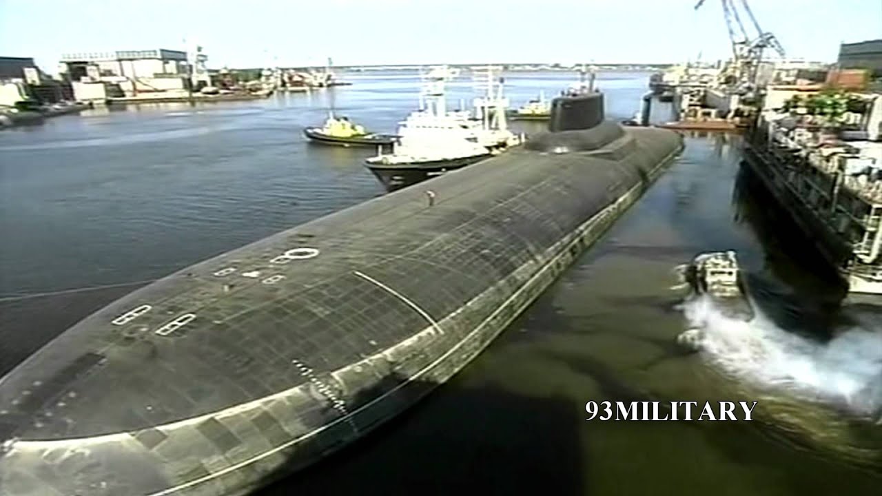 World's Biggest Submarines Typhoon Class - YouTube