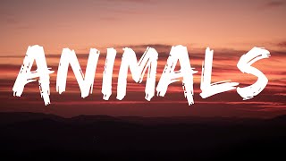 Maroon 5 - Animals (Lyrics)