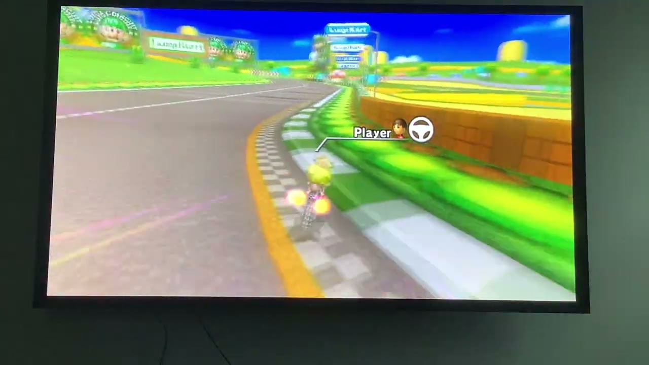 [Mario Kart Wii] - Time Trials - Luigi Circuit - (