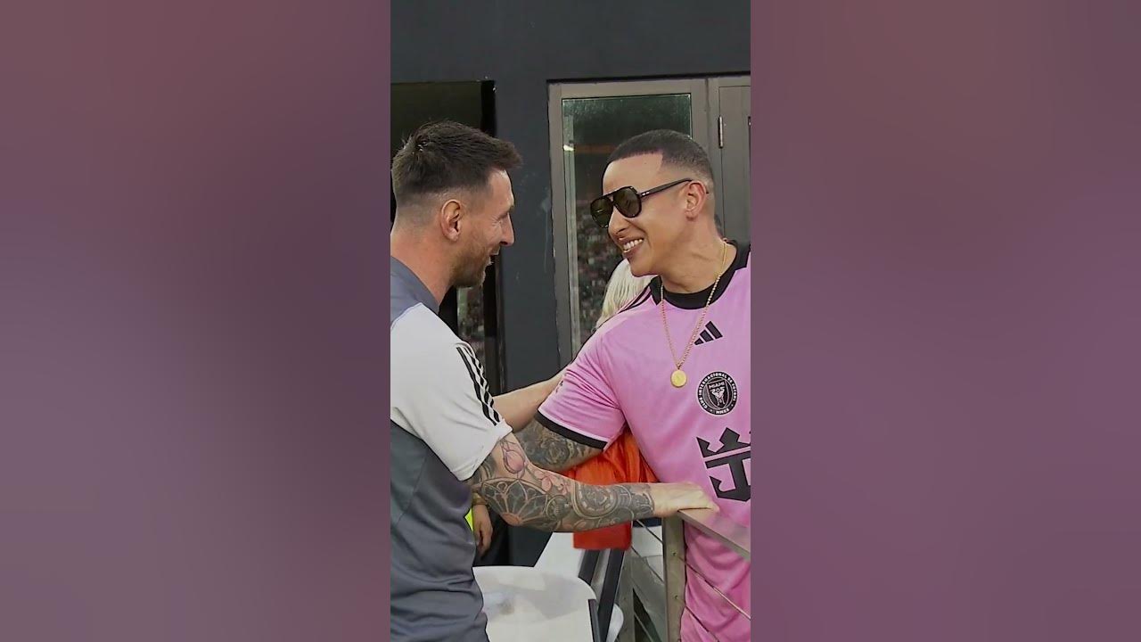 Leo Messi and Daddy Yankee linked up 🤝