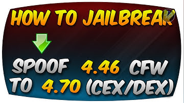 How to a Jailbreak PS3 - Tutorial 2015 - Spoof 4.46 CFW to 4.70 CFW (CEX/DEX)