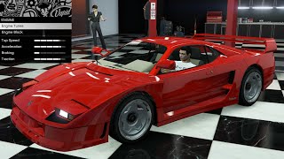 GTA 5 - Past DLC Vehicle Customization - Grotti Turismo Classic (HSW) (Ferrari F40)