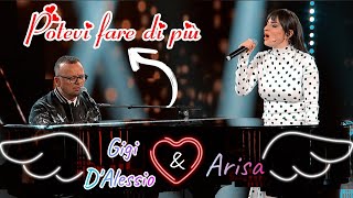 "Potevi fare di più"- Arisa & Gigi D'Alessio cantano per la prima volta insieme questa canzone.