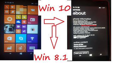 How to Downgrade Microsoft Lumia 535 from Windows 10 to 8 1