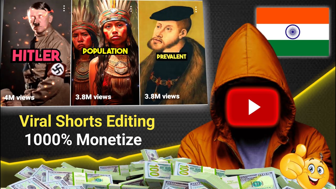 How To Make Viral History YouTube Shorts With New AI Method 😲 - YouTube
