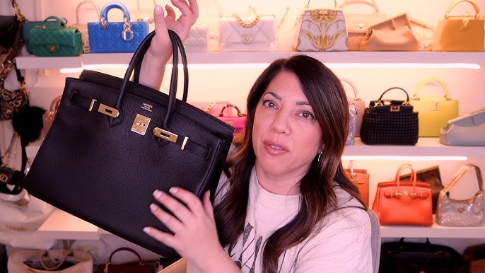 Hermes Birkin 35 black and blue hydra SO. Please direct message