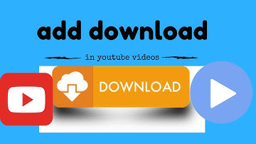 Add download button on youtube videos