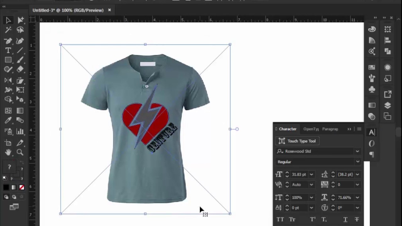 Download How to Make A Mockup A Shirt | Adobe Illustrator Video ...