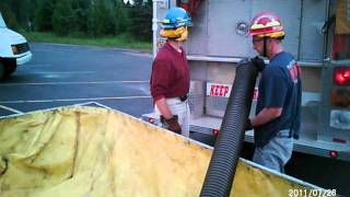 Deploying the drop tank
