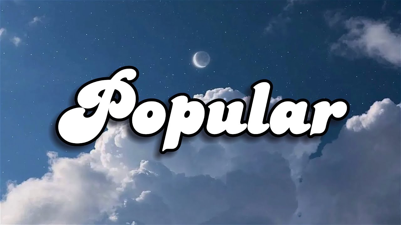 The Weeknd, Madonna, Playboi Carti - Popular (Lyrics) - YouTube