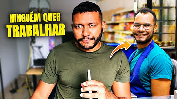 Supermercados DESESPERADOS por funcionários (Geração Z nem quer saber)