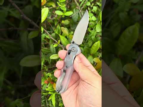 The Exclusive GEOKNIFE launching  April 24. Stonewash / Black DLC finishes. CPM S90V  Acrylic handle